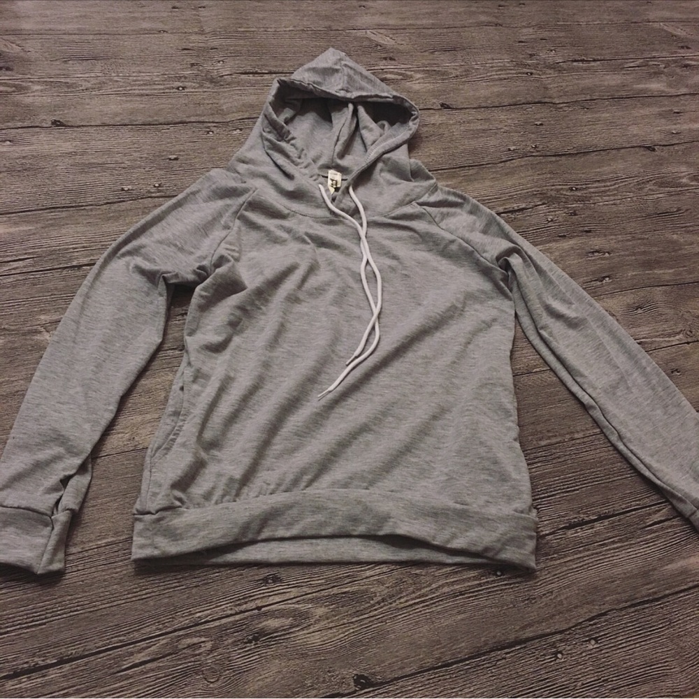 Cute Grey Two Pieces Casual Outfit - Picture 3 of 4
